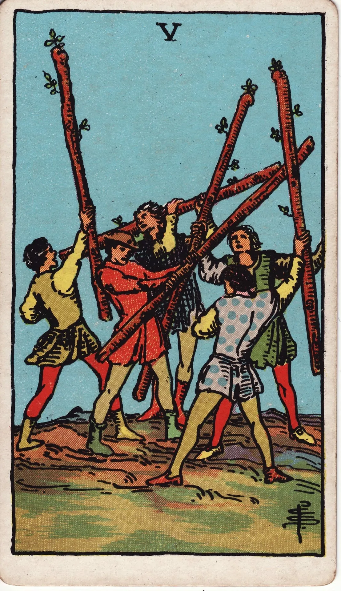 5 de Bâtons